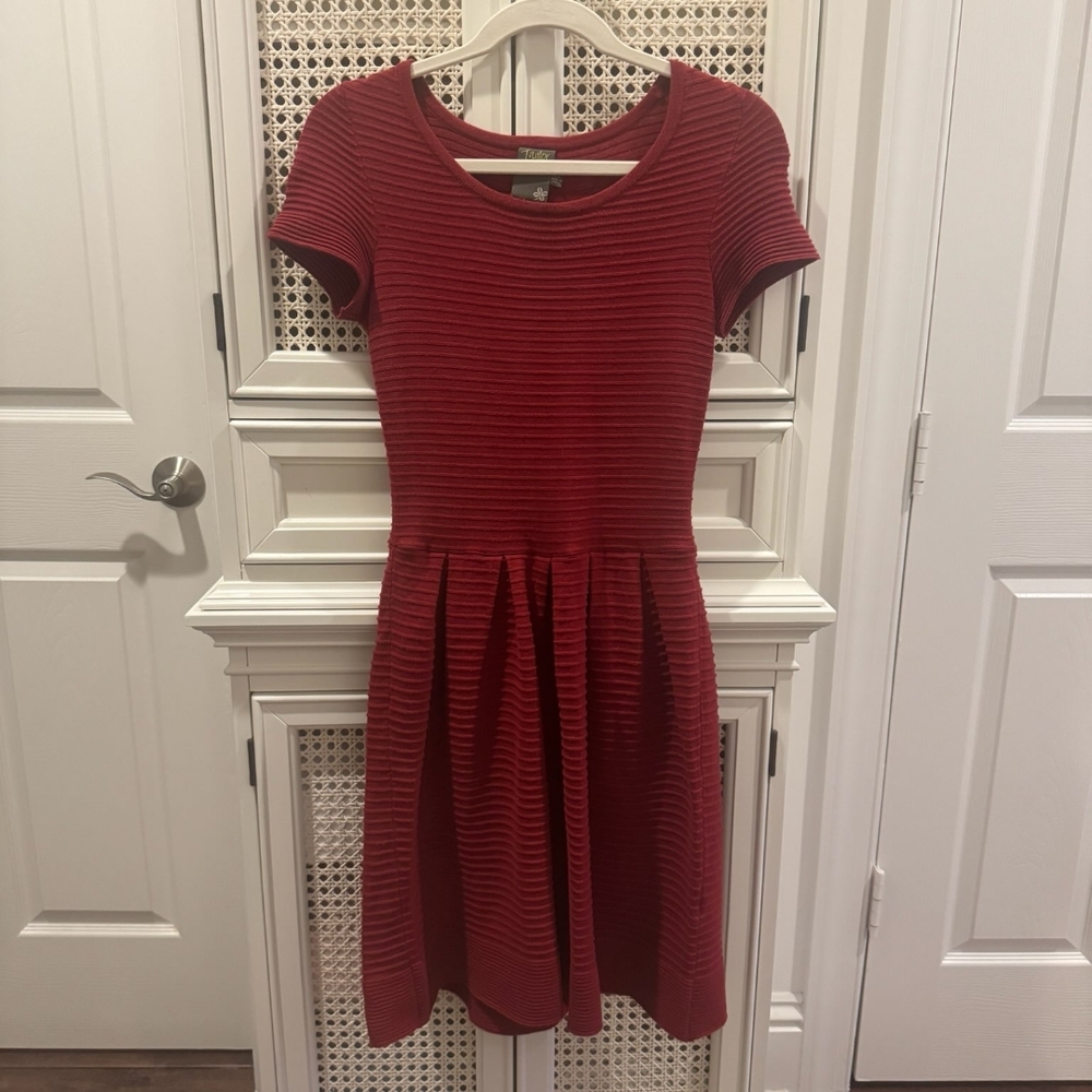 Taylor Red Casual Dress